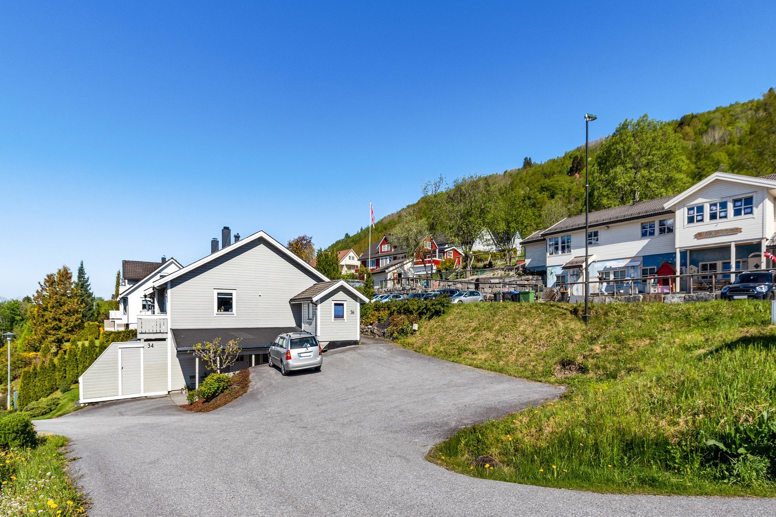 Parkeringsplass Galleribilde