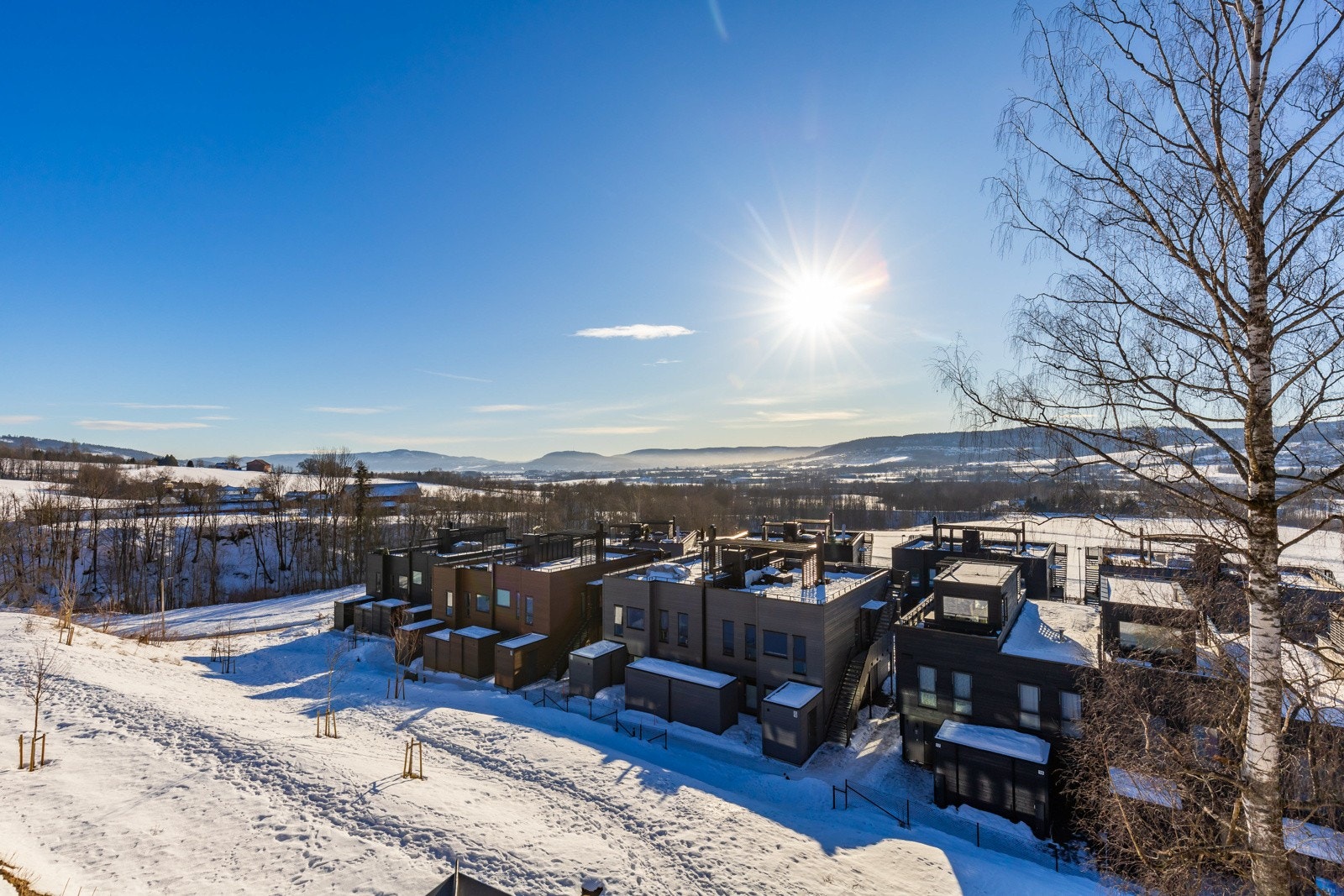 Utsikt fra boligen. Galleribilde