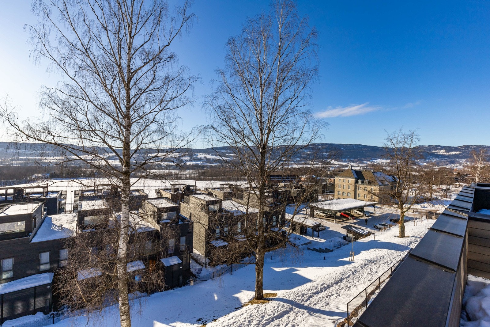 Utsikt fra boligen. Galleribilde