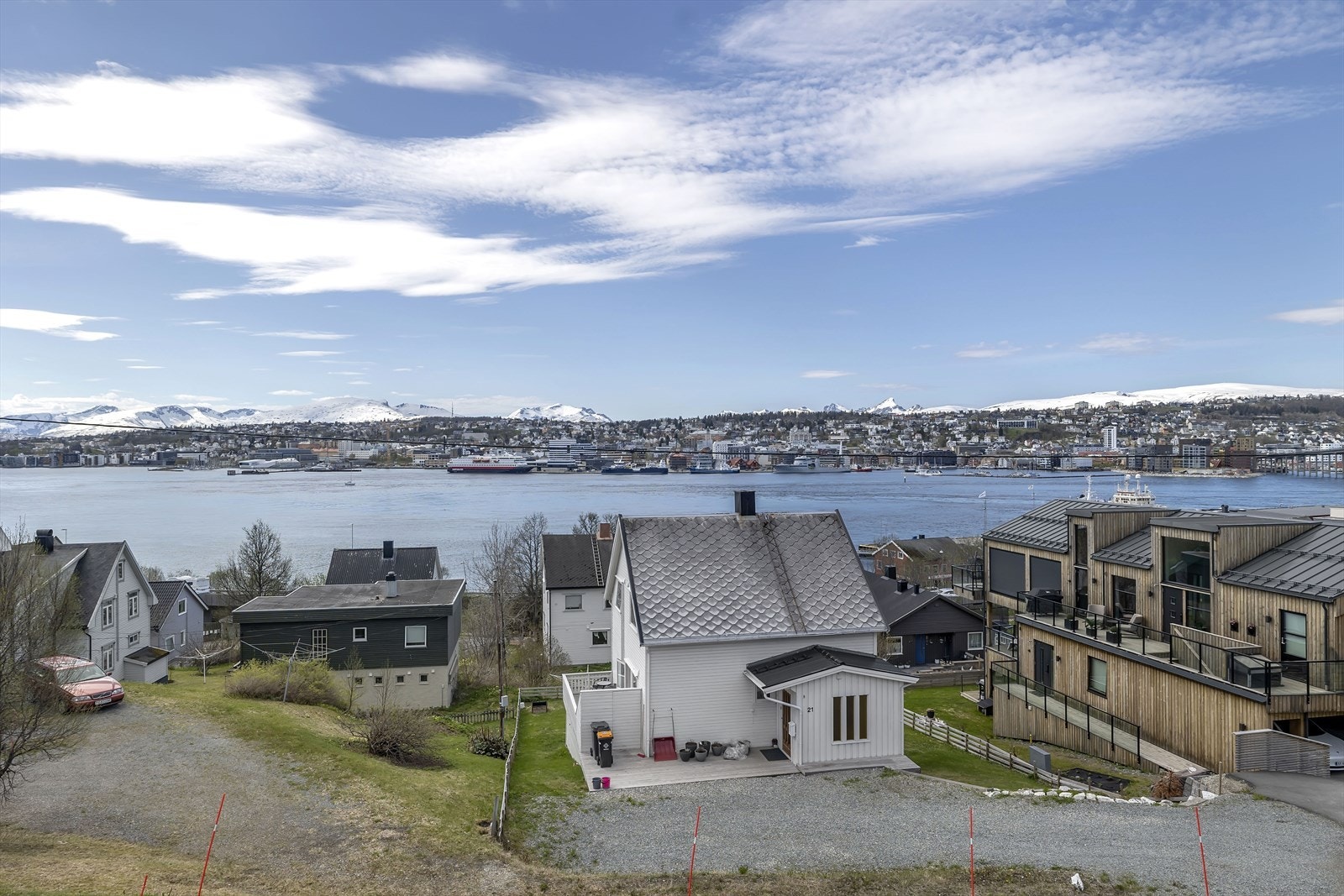 Utsikt fra toppetasjen Galleribilde