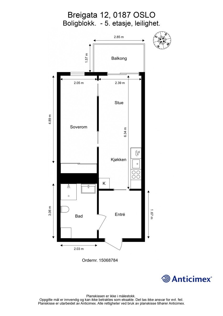 Plantegning 2D. Galleribilde