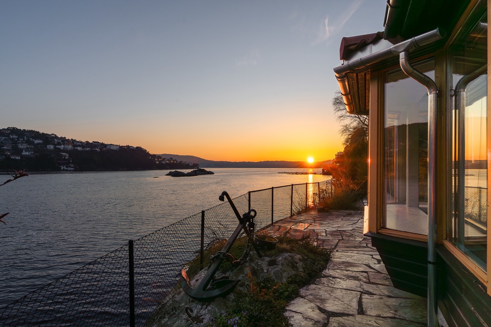 Her får du flotte solnedganger Galleribilde