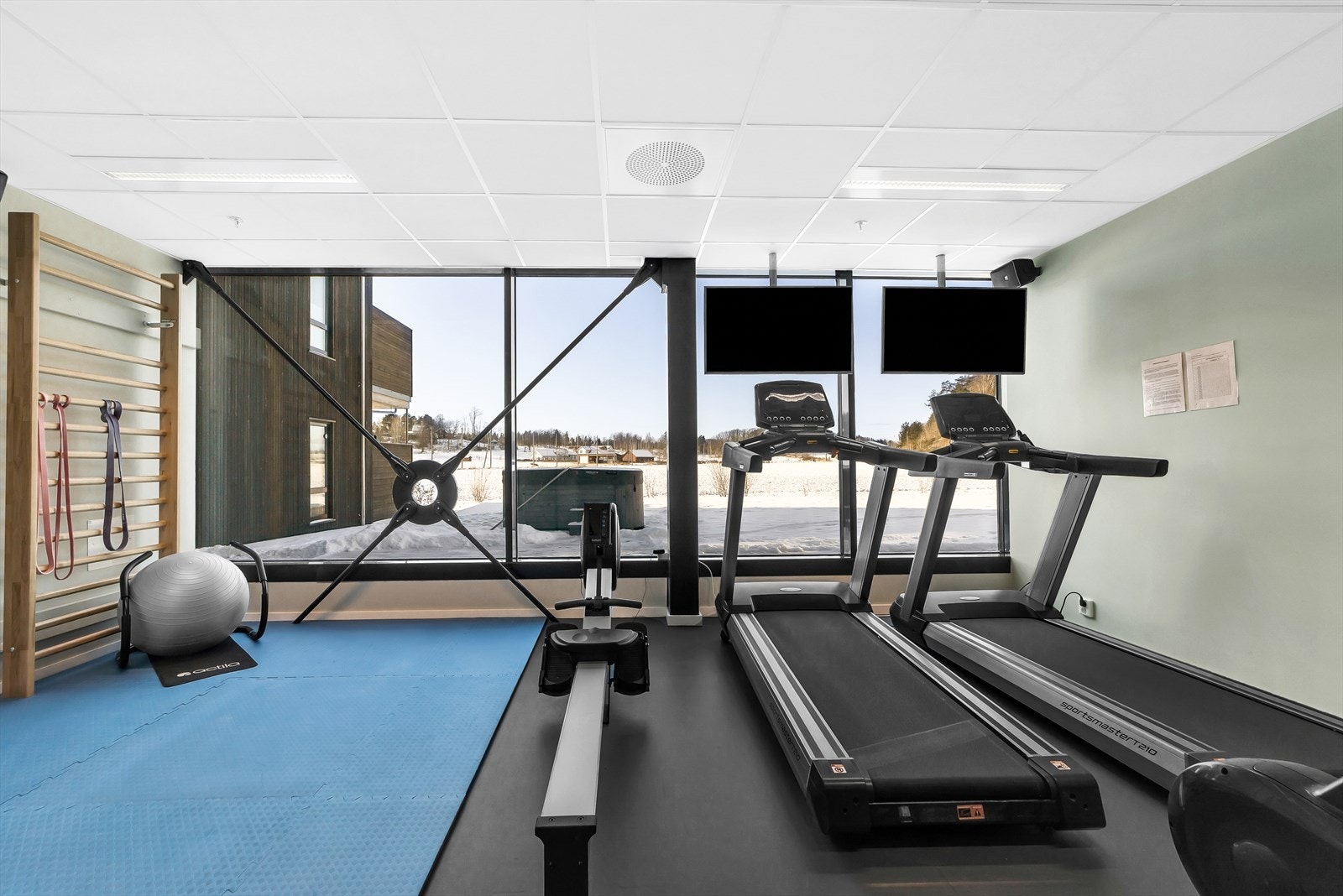 Treningsrom for beboerne Galleribilde