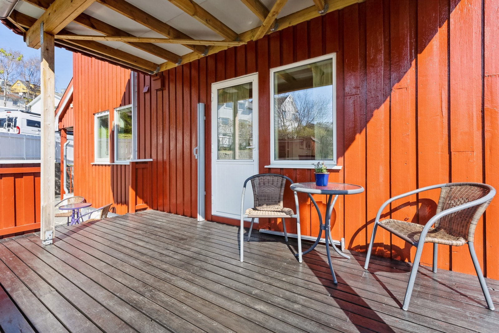 Meget koselig uteplass. Galleribilde