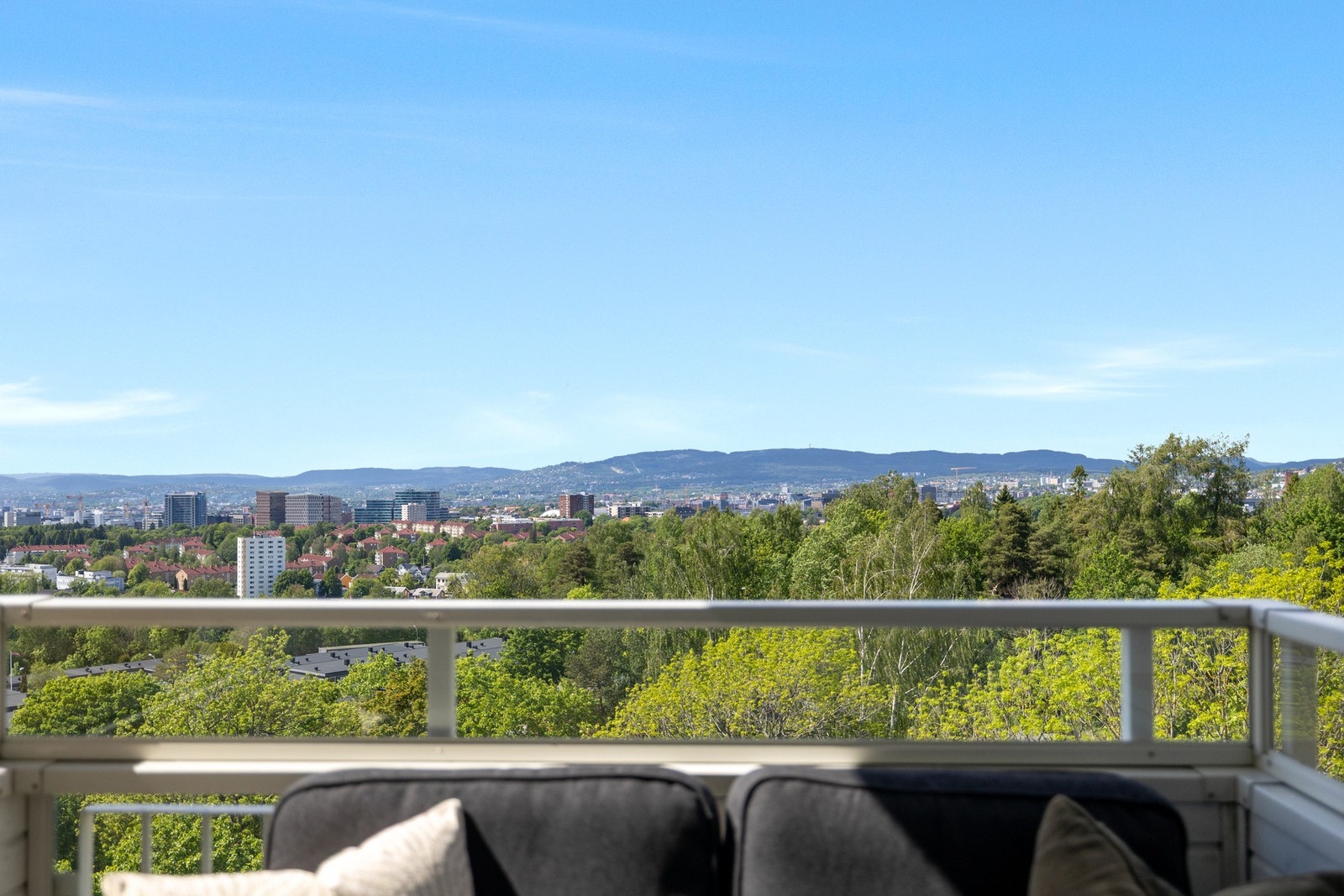 Nydelig utsikt over Oslo. Galleribilde