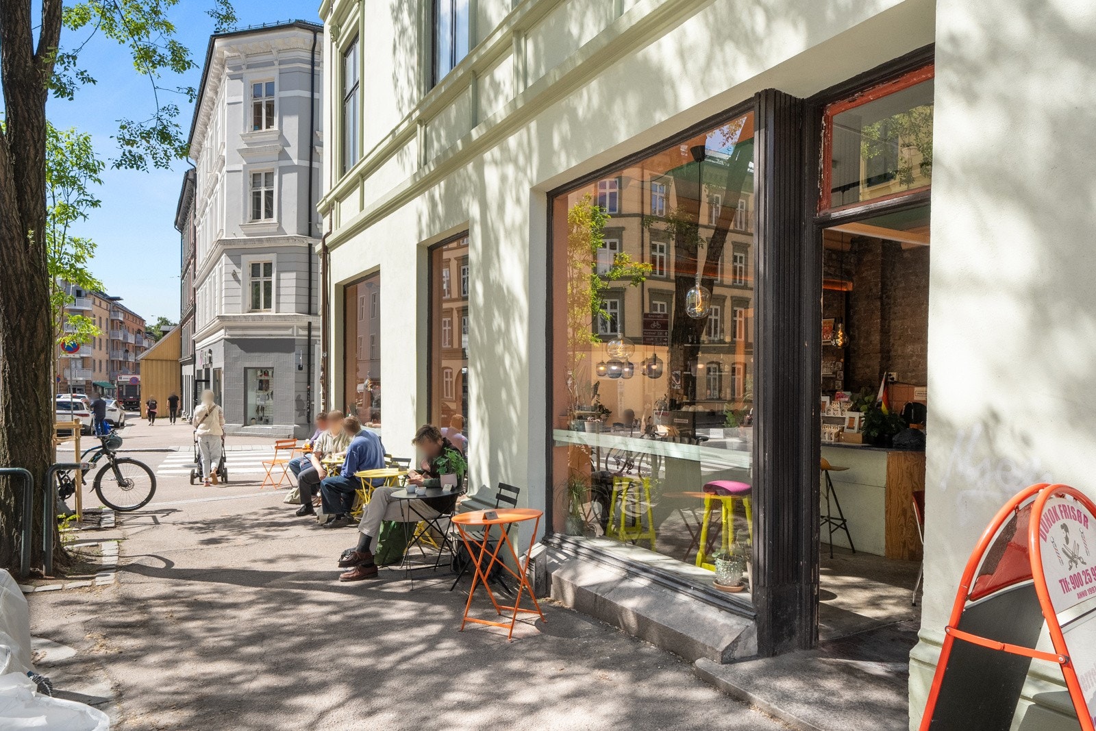 Leiligheten har en populær beliggenhet med kort avstand til "alt". Galleribilde