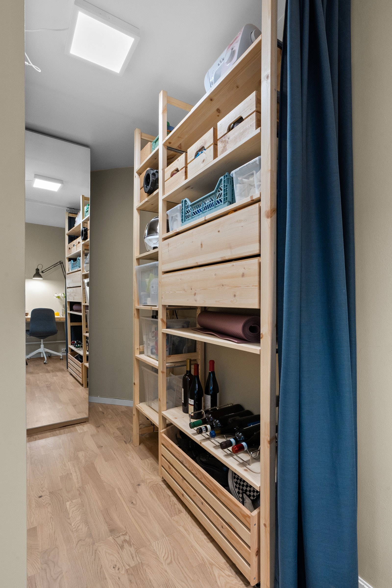 Praktisk løsning for ekstra lagringsplass. Galleribilde