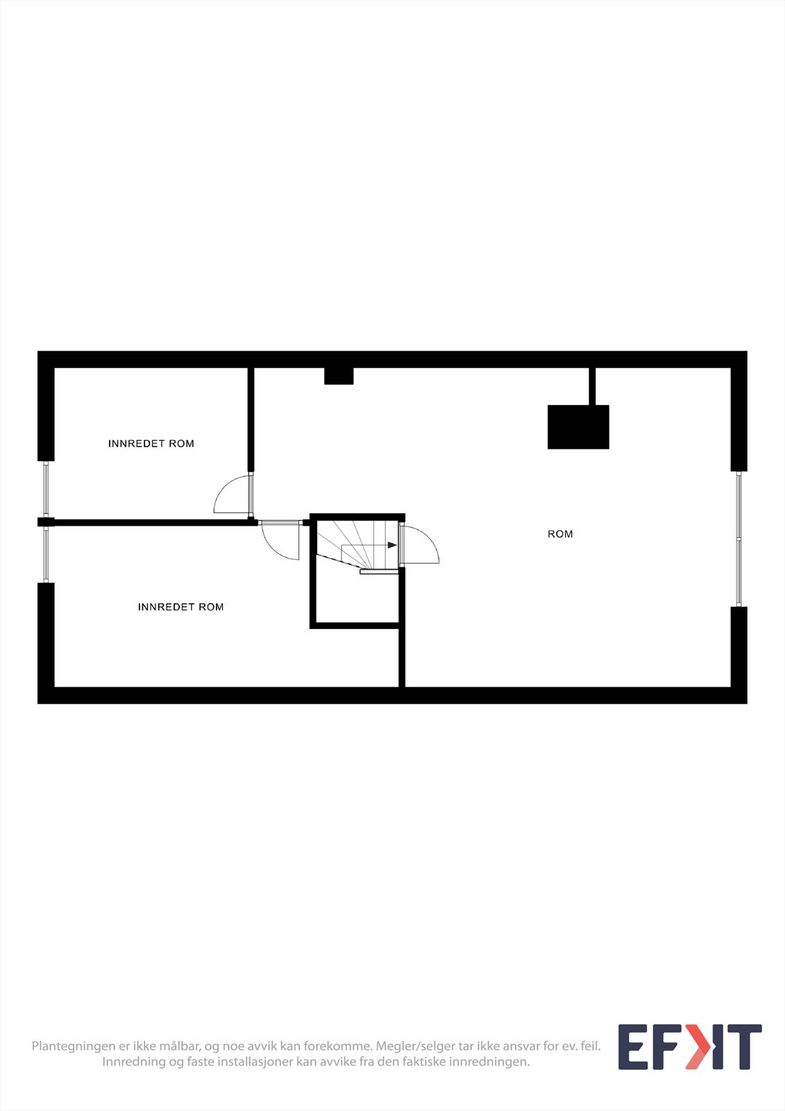Plantegning loftstegning Galleribilde