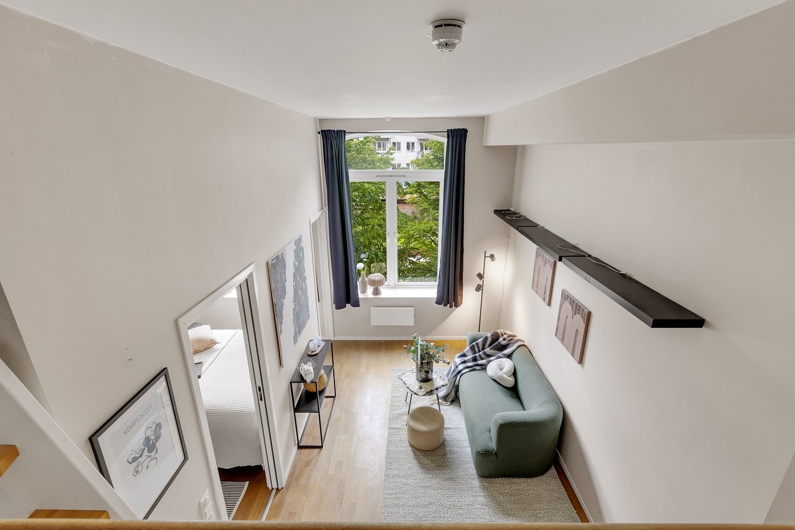 Leiligheten er beliggende i rolige og hyggelige omgivelser i Gamlebyen Galleribilde