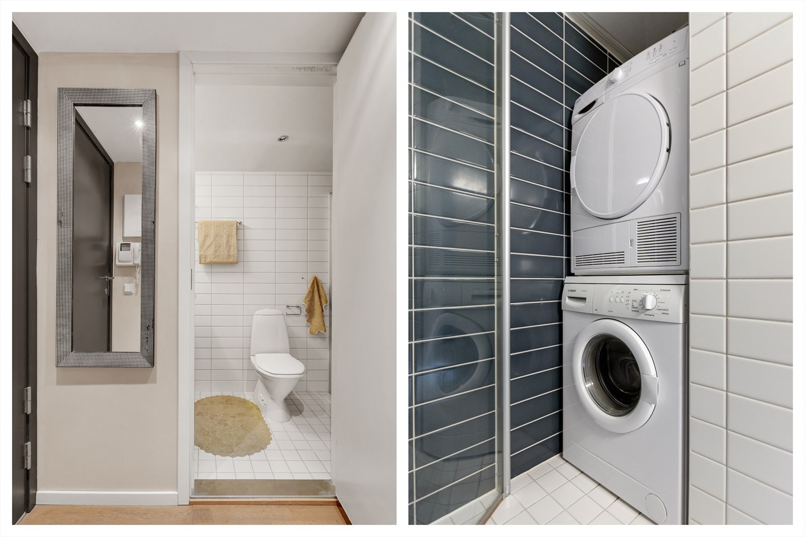 Badet har opplegg for vaskemaskin Galleribilde