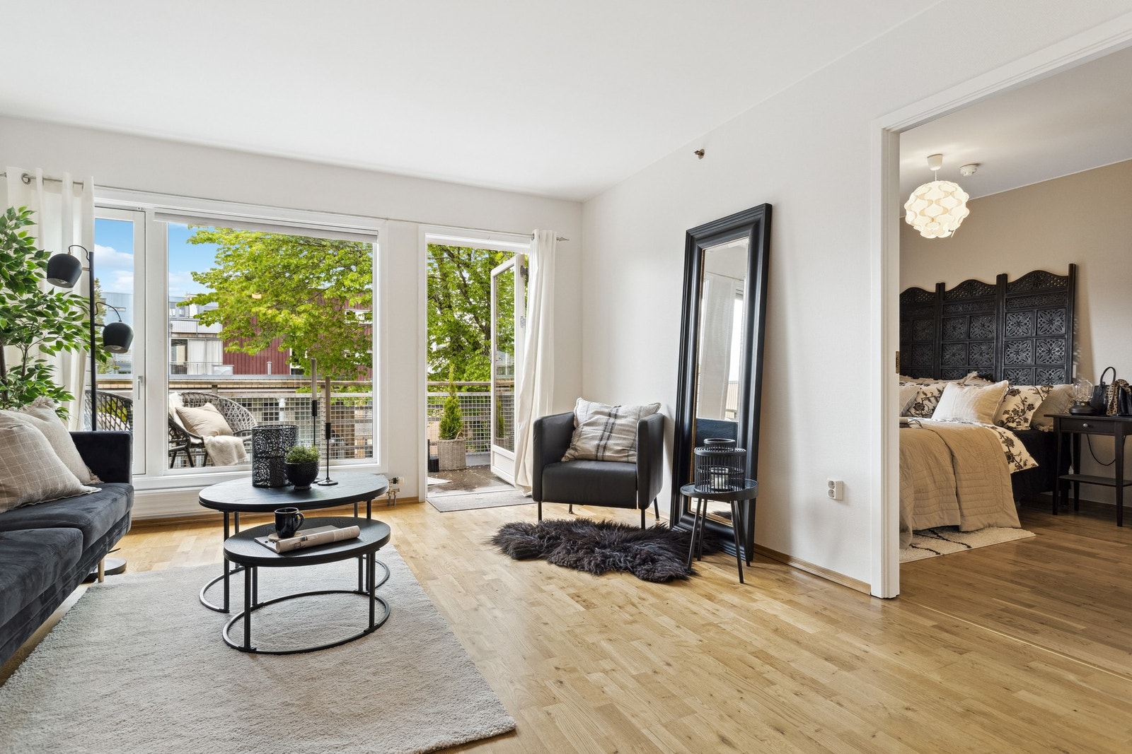 Leiligheten har en meget god planløsning med livsløpsstandard. Galleribilde