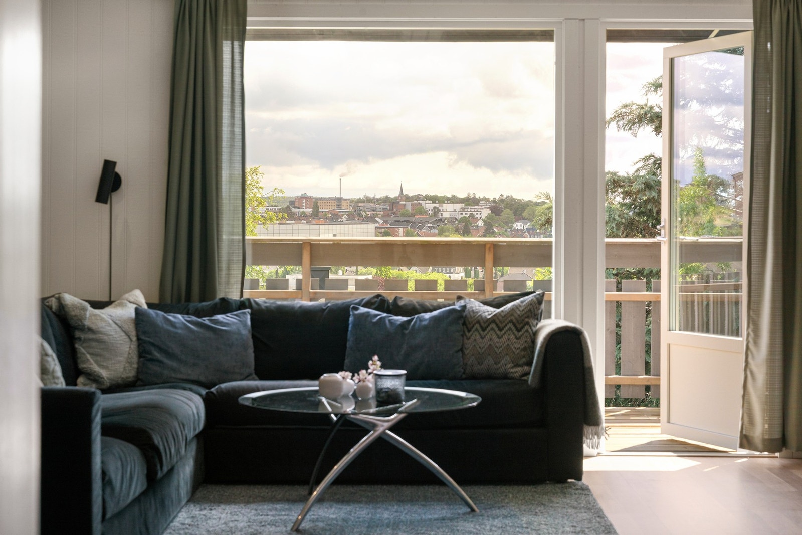 Utsikt over Sarpsborg sentrum. Galleribilde