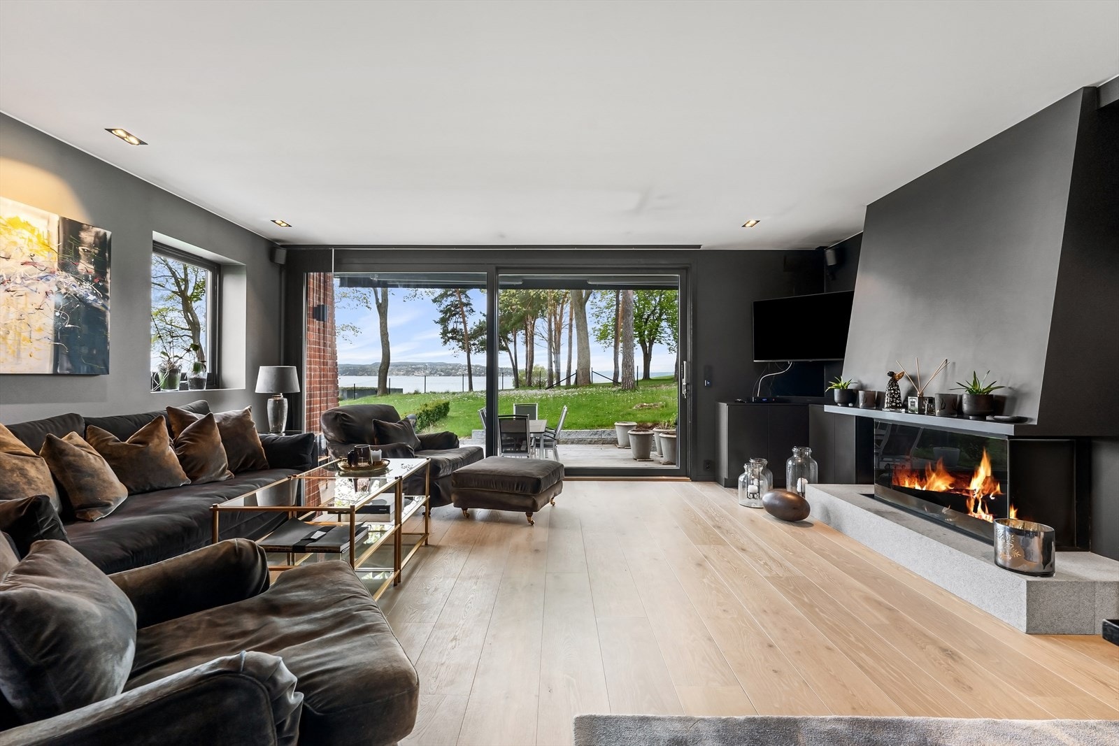 Rekkehuset ble totalrenovert og ombygget i 2019 Galleribilde