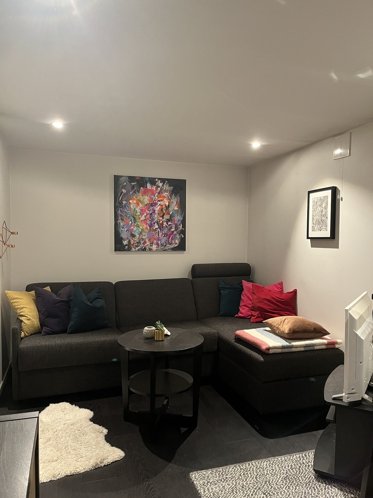 Stue i hybeldel Galleribilde