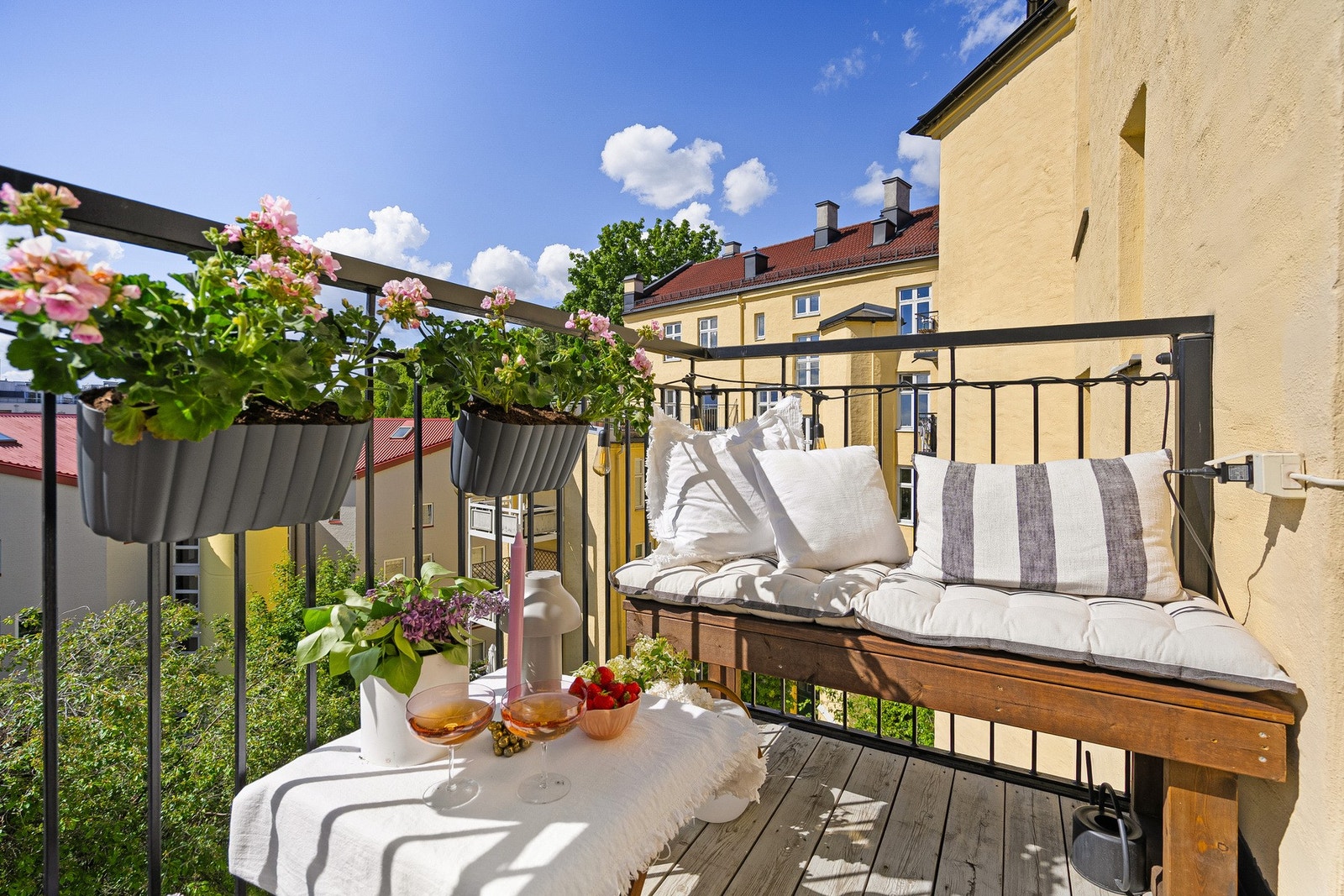 Her har du sjarmerende utsikt over Oslos tak og historie. Galleribilde