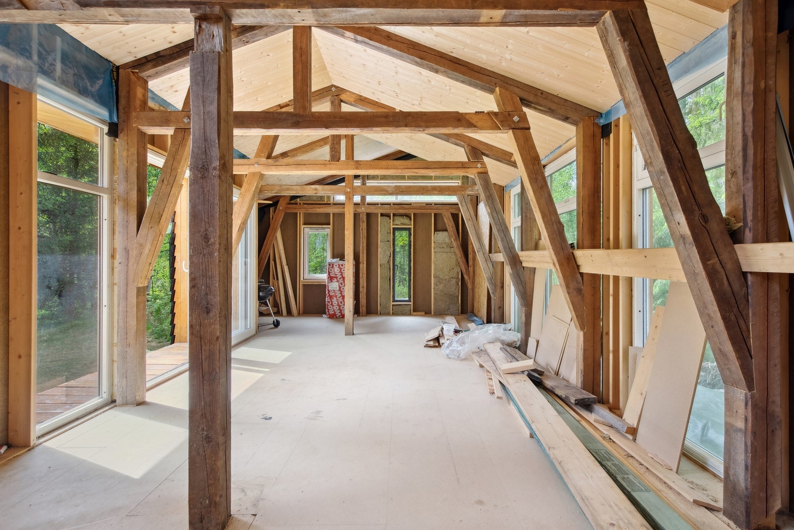 Det må søkes om midlertidig brukstillatelse/ferdigattest for annekset når dette er ferdig innredet iht. søknad Galleribilde