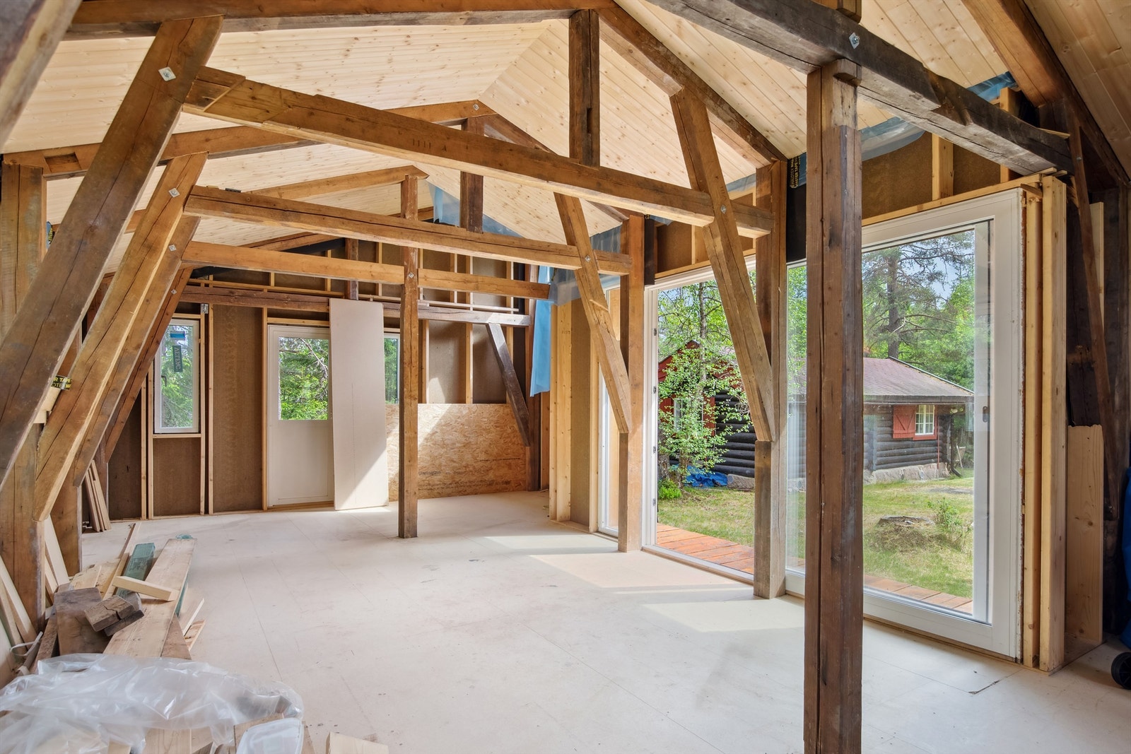 Igangsettingstillatelse for oppføring av anneks ble gitt i 2020. Annekset er på ca. 39 kvm og ikke ferdig innredet Galleribilde