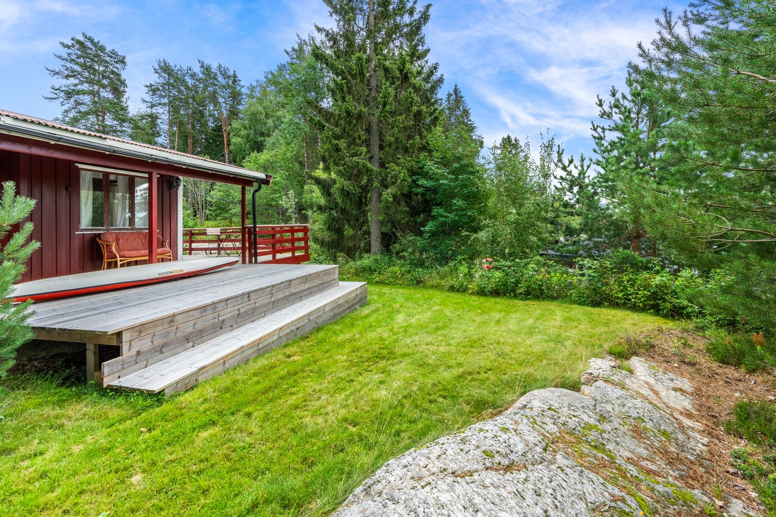 Her kan man nyte stille omgivelser, i tillegg til et mangfold av rekreasjonsmuligheter sommer som vinter. Galleribilde