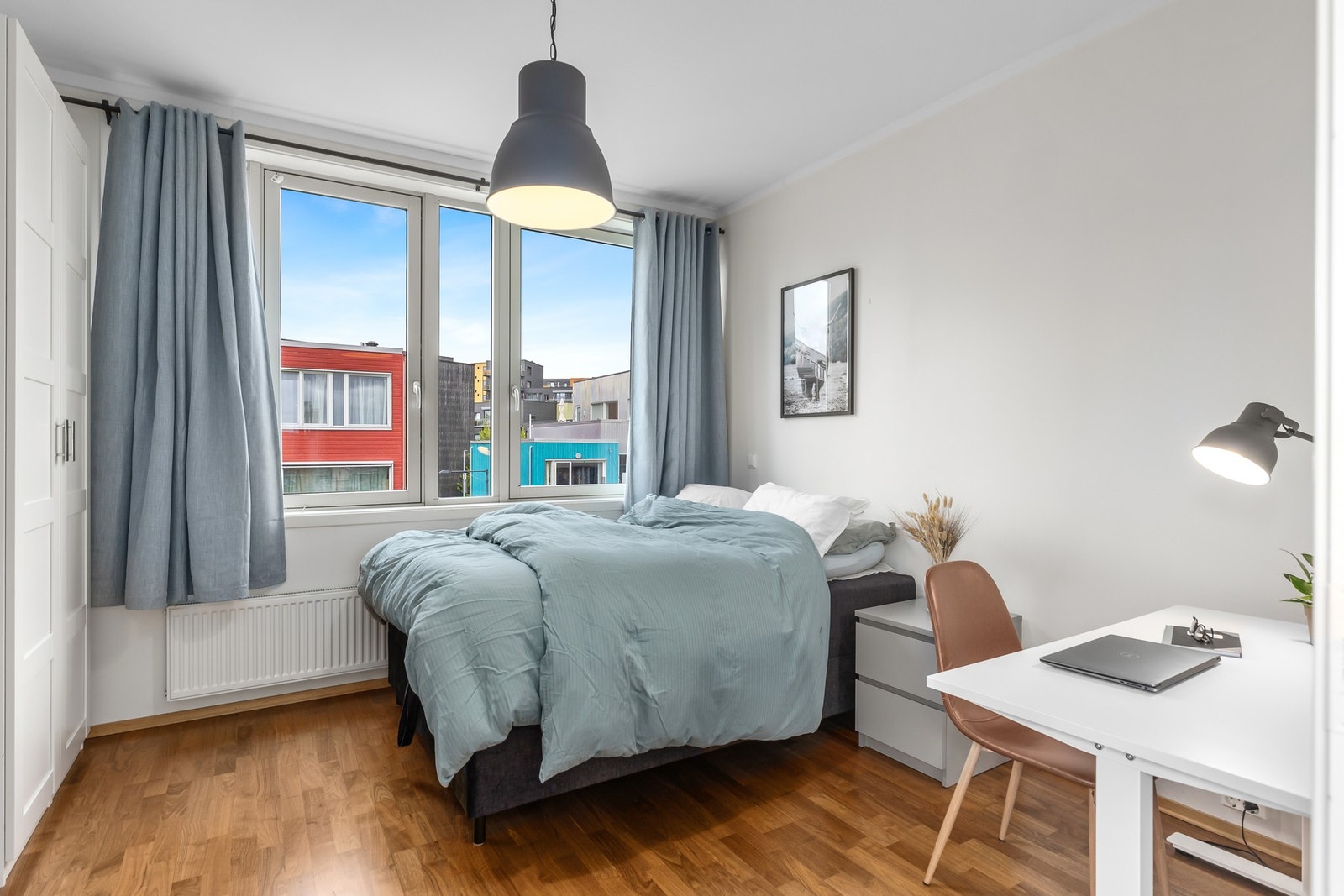 Det fjerde soverommet i huset er på hele 13 kvm. Galleribilde