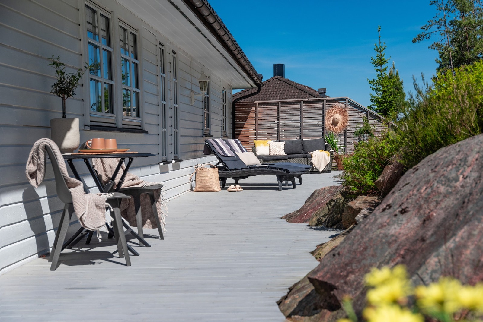 Boligens ulike soner gir stor valgfrihet og mulighet for variasjon Galleribilde