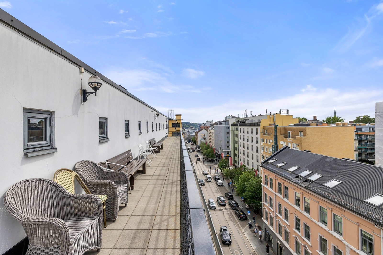 Her kan varme sommerdager nytes. Galleribilde