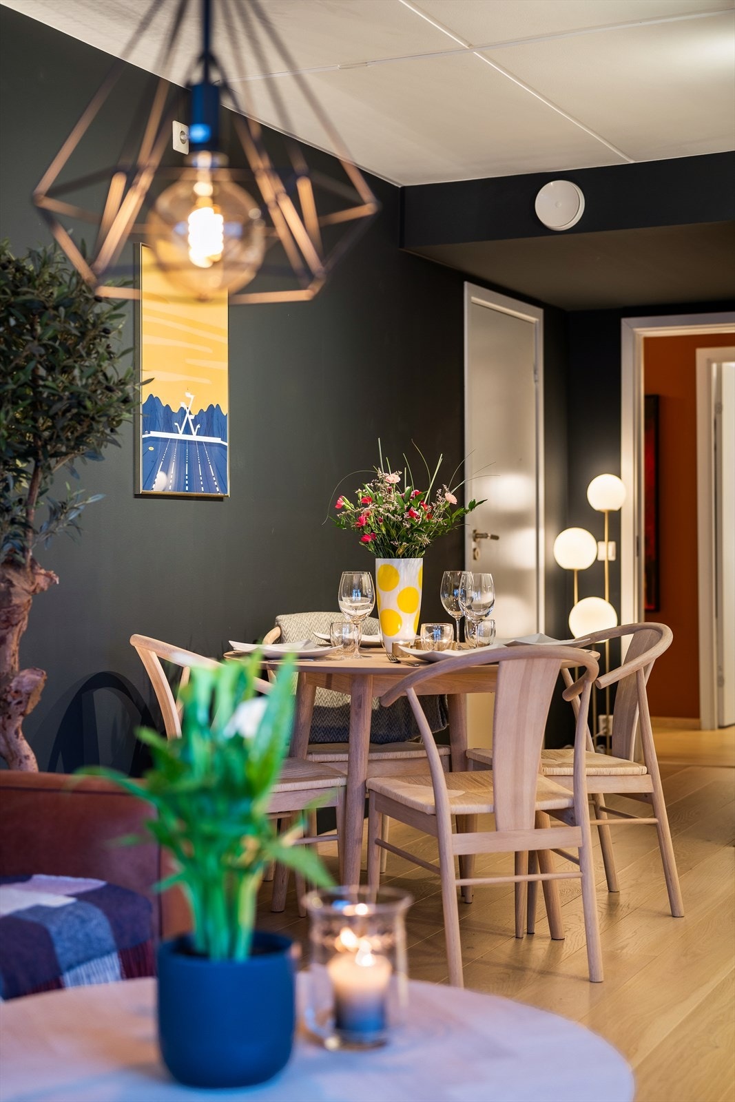 Her kan du invitere venner og familie over på hyggelige sammenkomster. Galleribilde