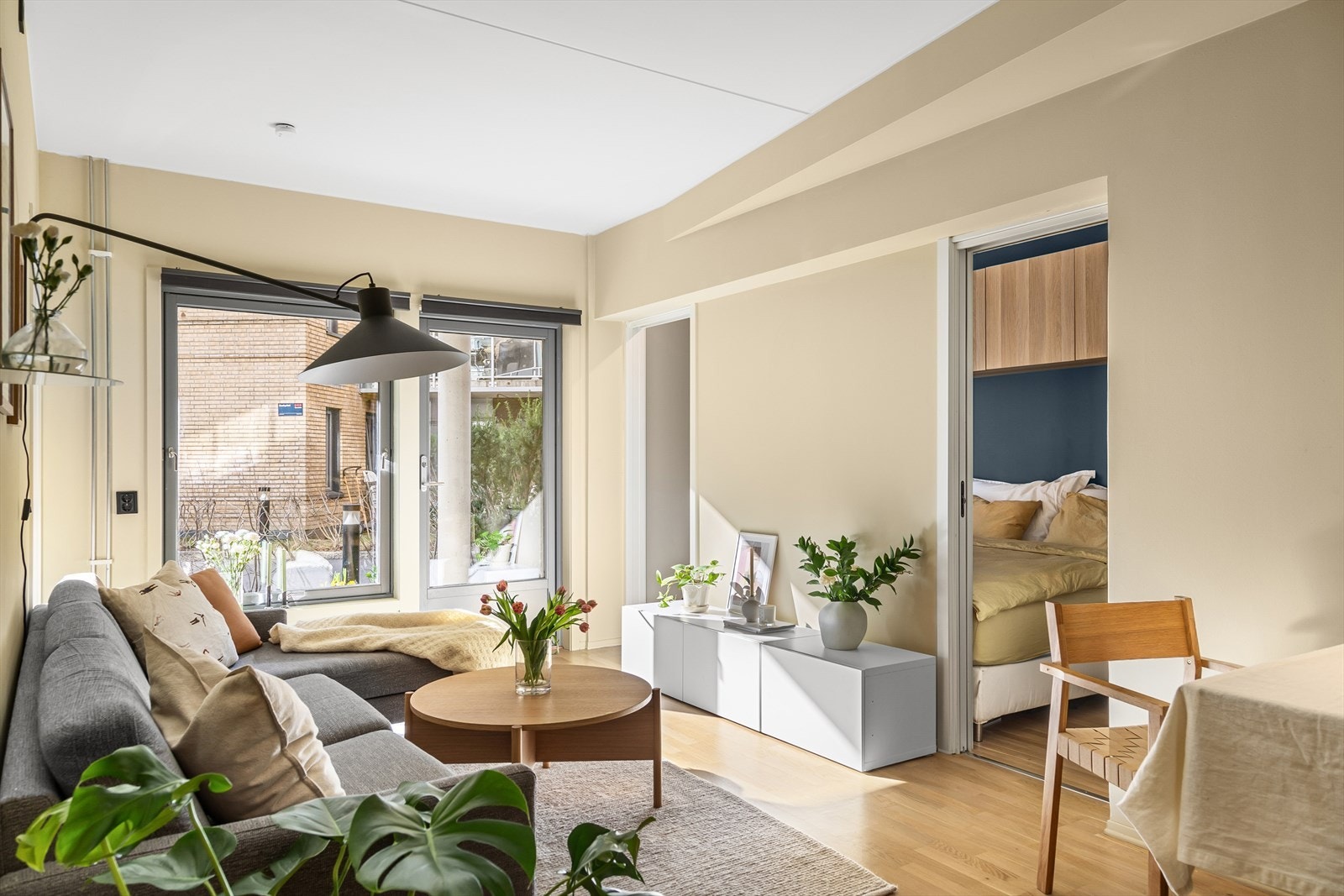 Velkommen til Herslebs gate 21 - En innbydende og lys 3-roms beliggende i en moderne bygård fra 2008. Galleribilde