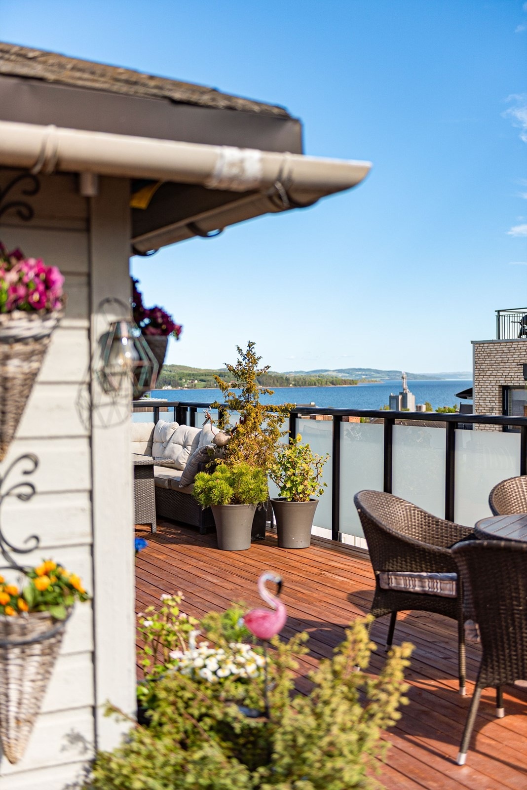 Detalj - Takterrasse. Galleribilde