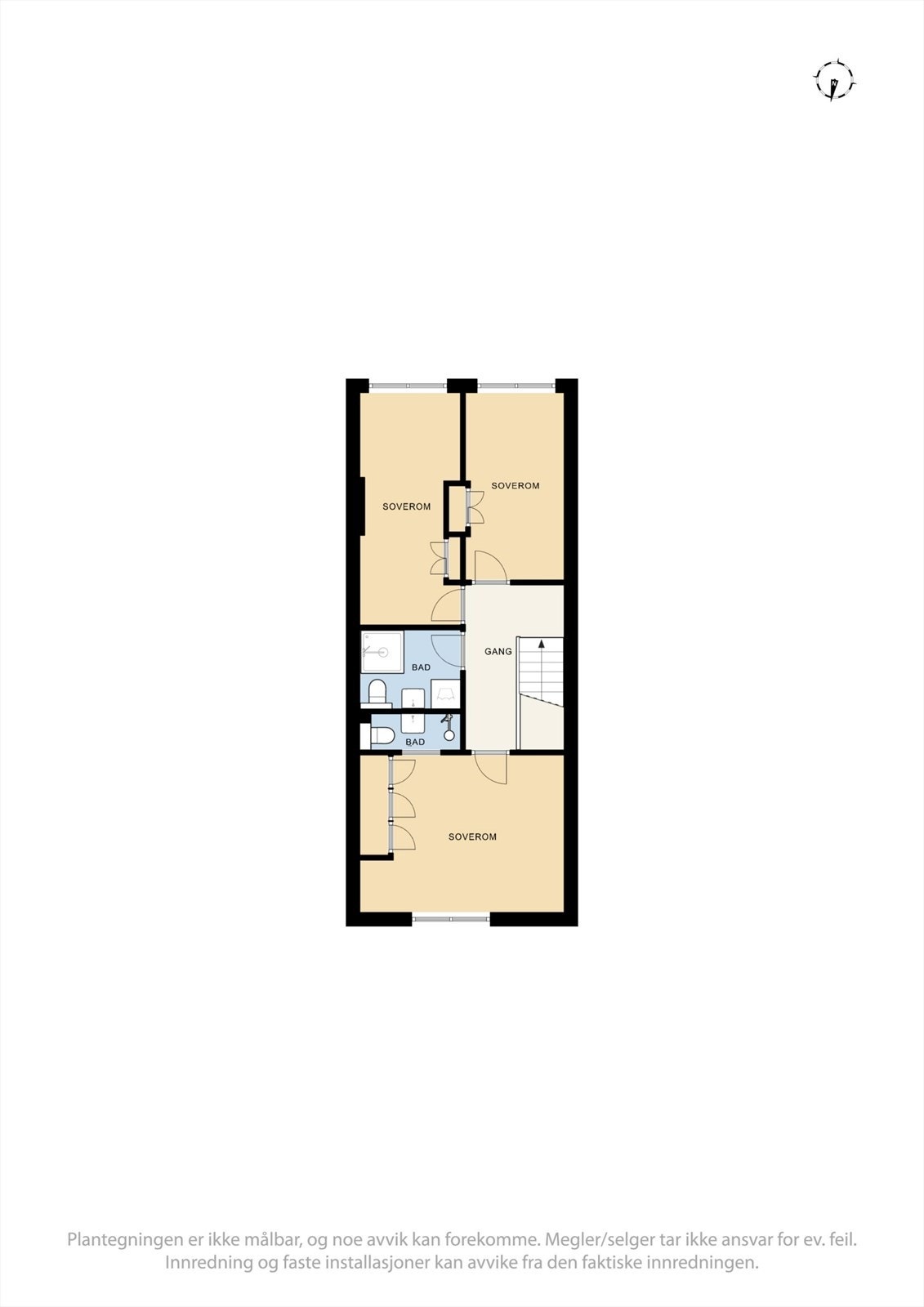 Plantegning 2. etasje. Galleribilde