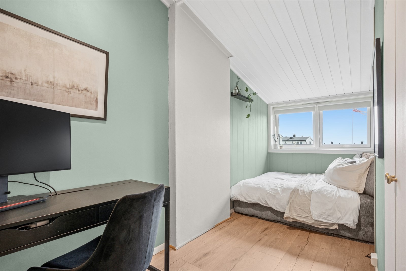 Alle soverommene er av god størrelse. Galleribilde