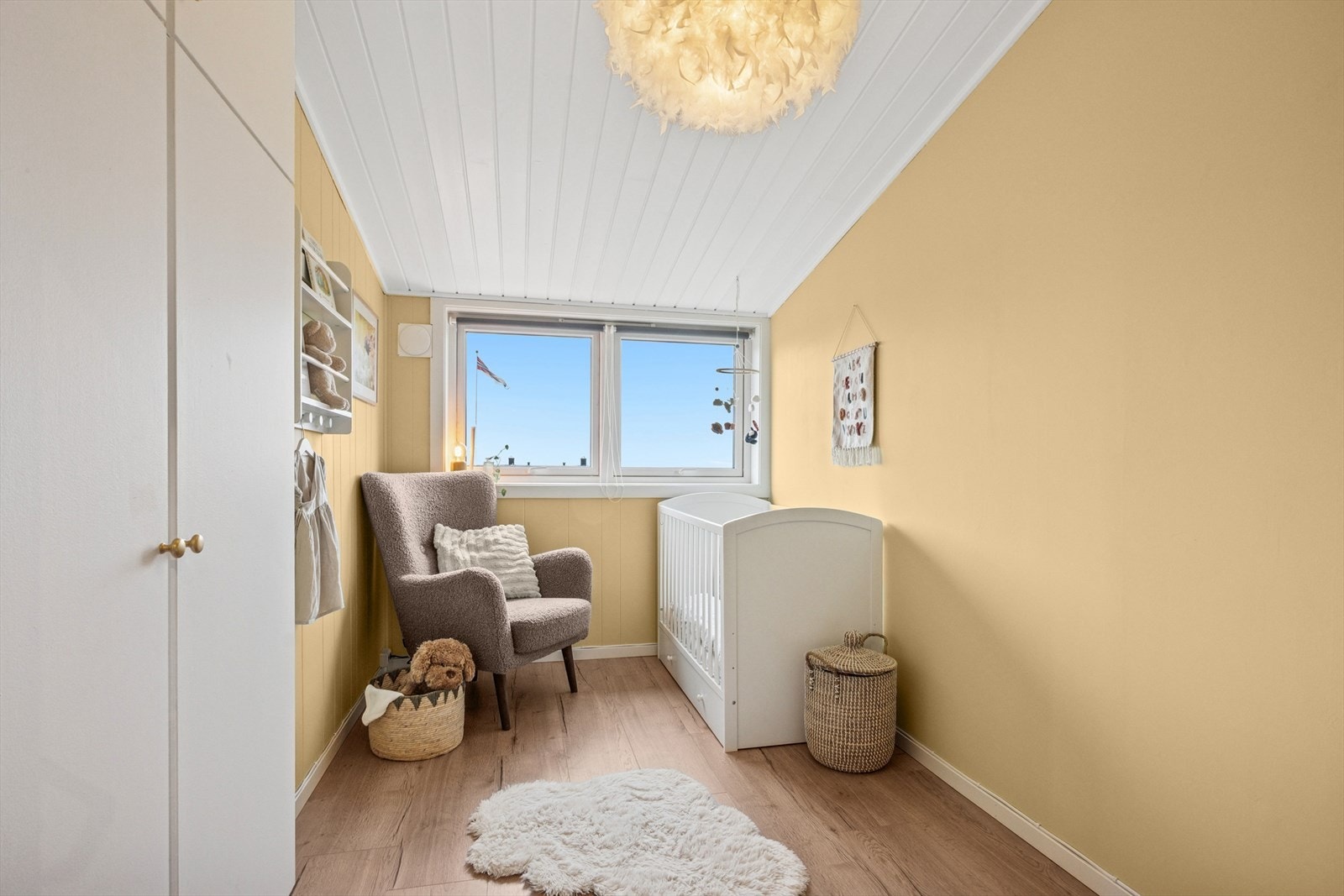 Soverom 3. Dette rommet egner seg godt som barne eller gjesterom. Galleribilde