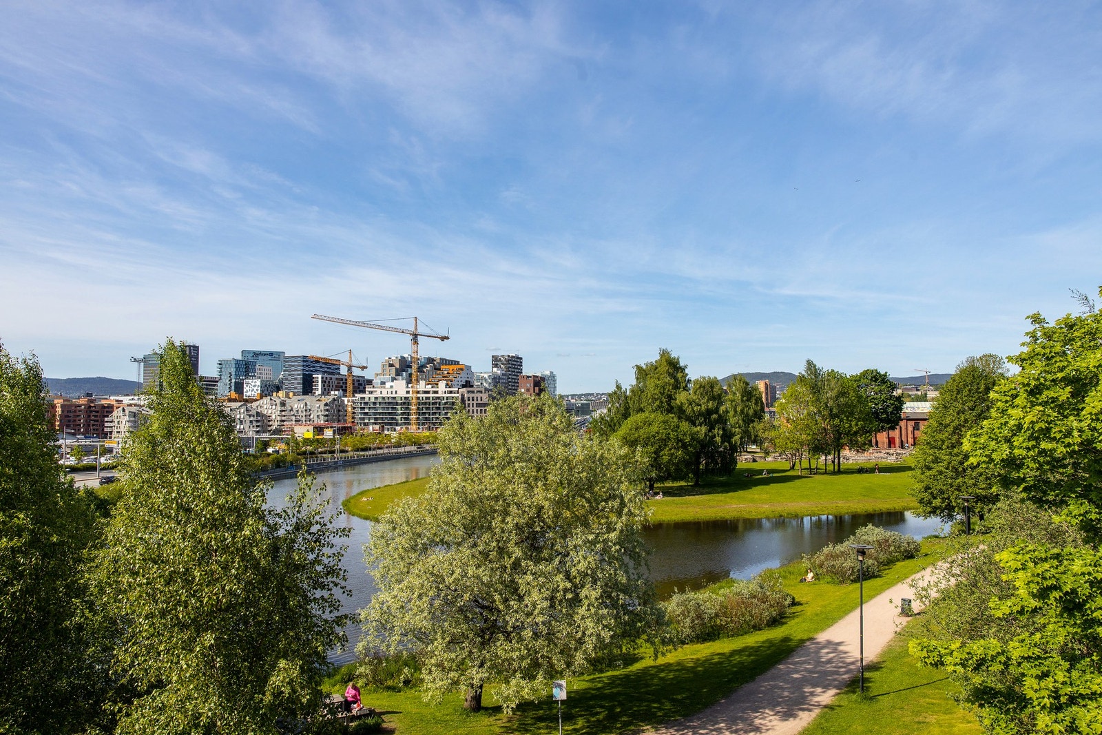 Nærområdet - Middelalderparken. Galleribilde