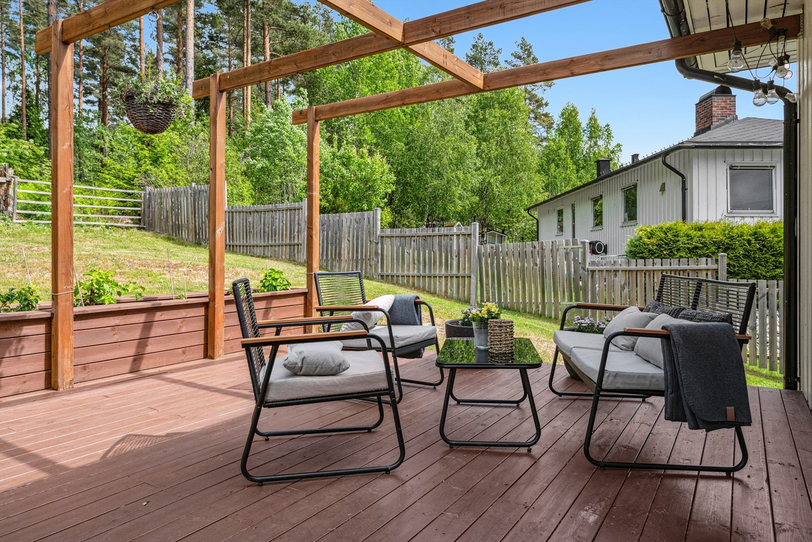 Plattingen ble sist overflatebehandlet i 2025. Galleribilde