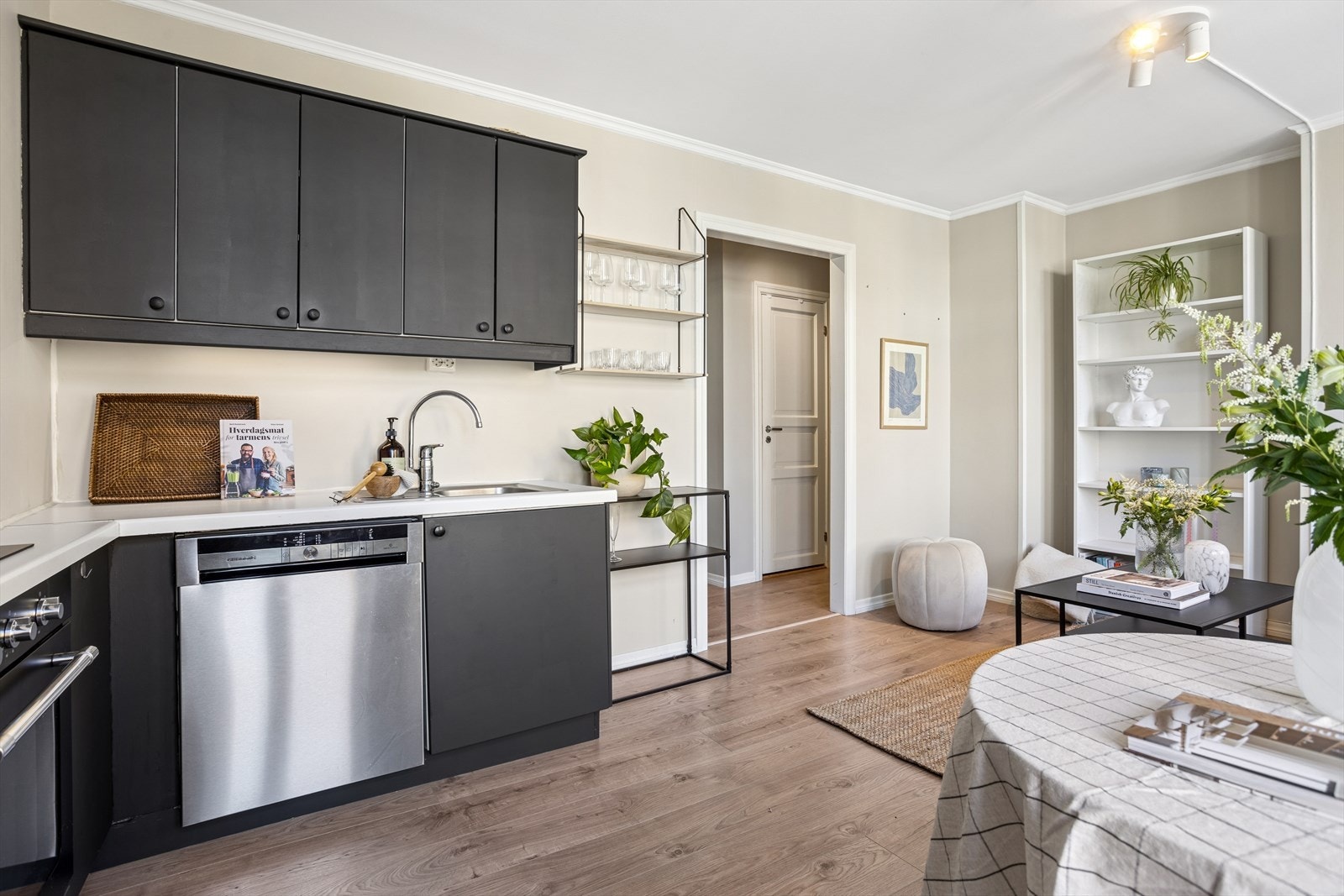 Kjøkkenet ble oppgradert i 2021. Galleribilde