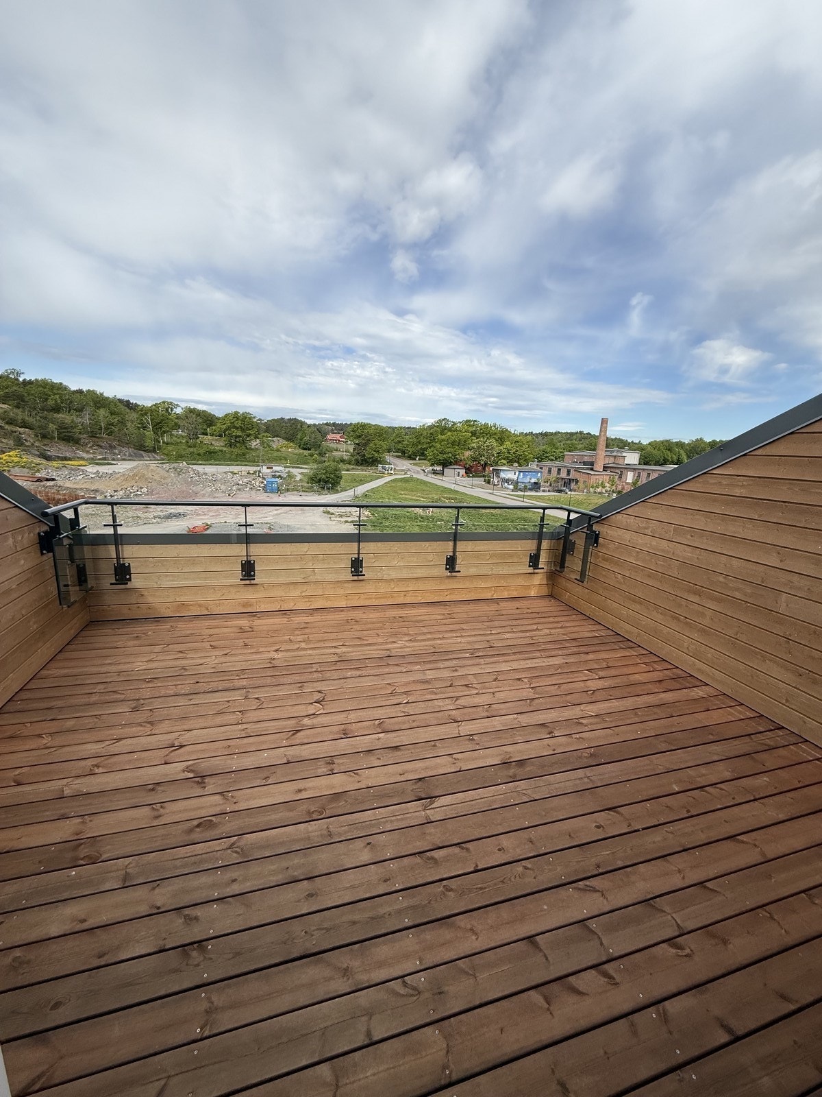 Solrik takterrasse Galleribilde