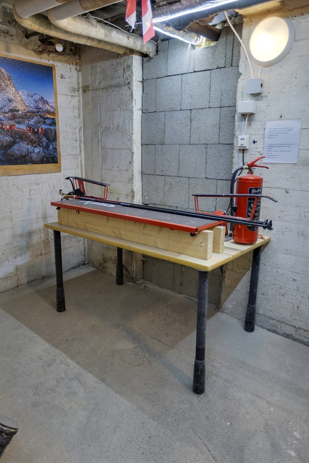 Her kan du preppe skiene før vinteren står for tur. Galleribilde