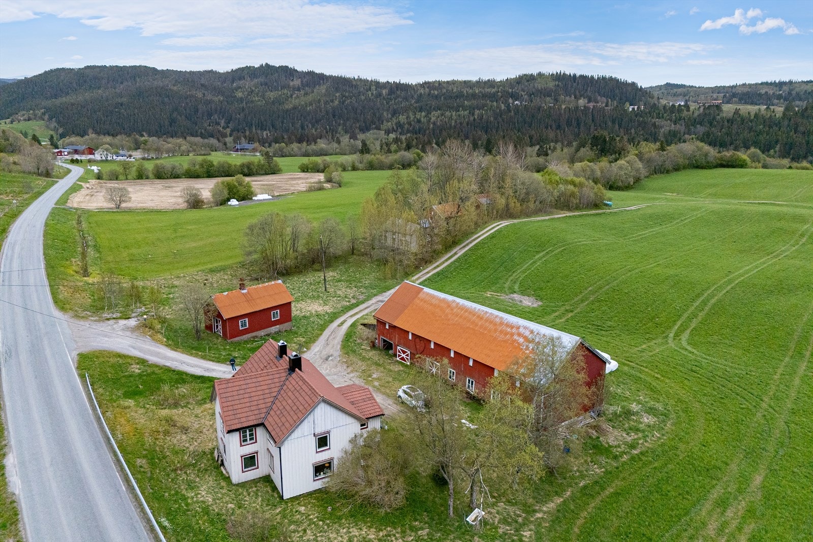 Rissa sentrum ligger ca. 10 minutter unna med bil, og her finner du dagligvarebutikker, apotek, vinmonopol, spisesteder og øvrige servicetilbud. Galleribilde