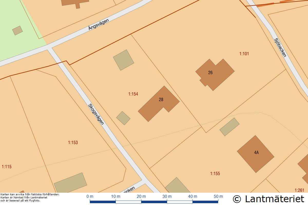 Tomtkarta. Galleribilde