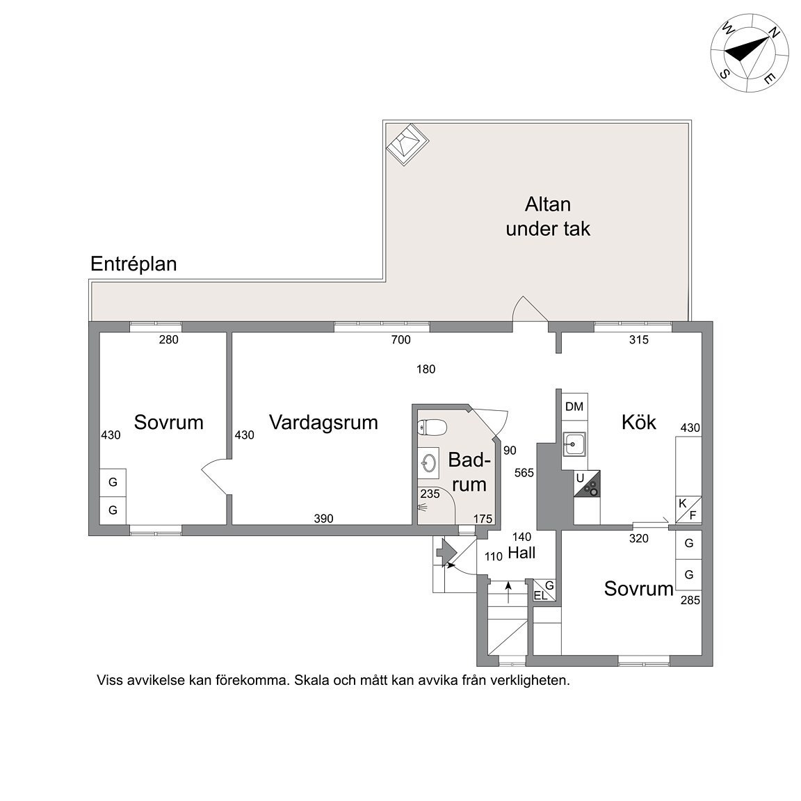 Planritning. Galleribilde