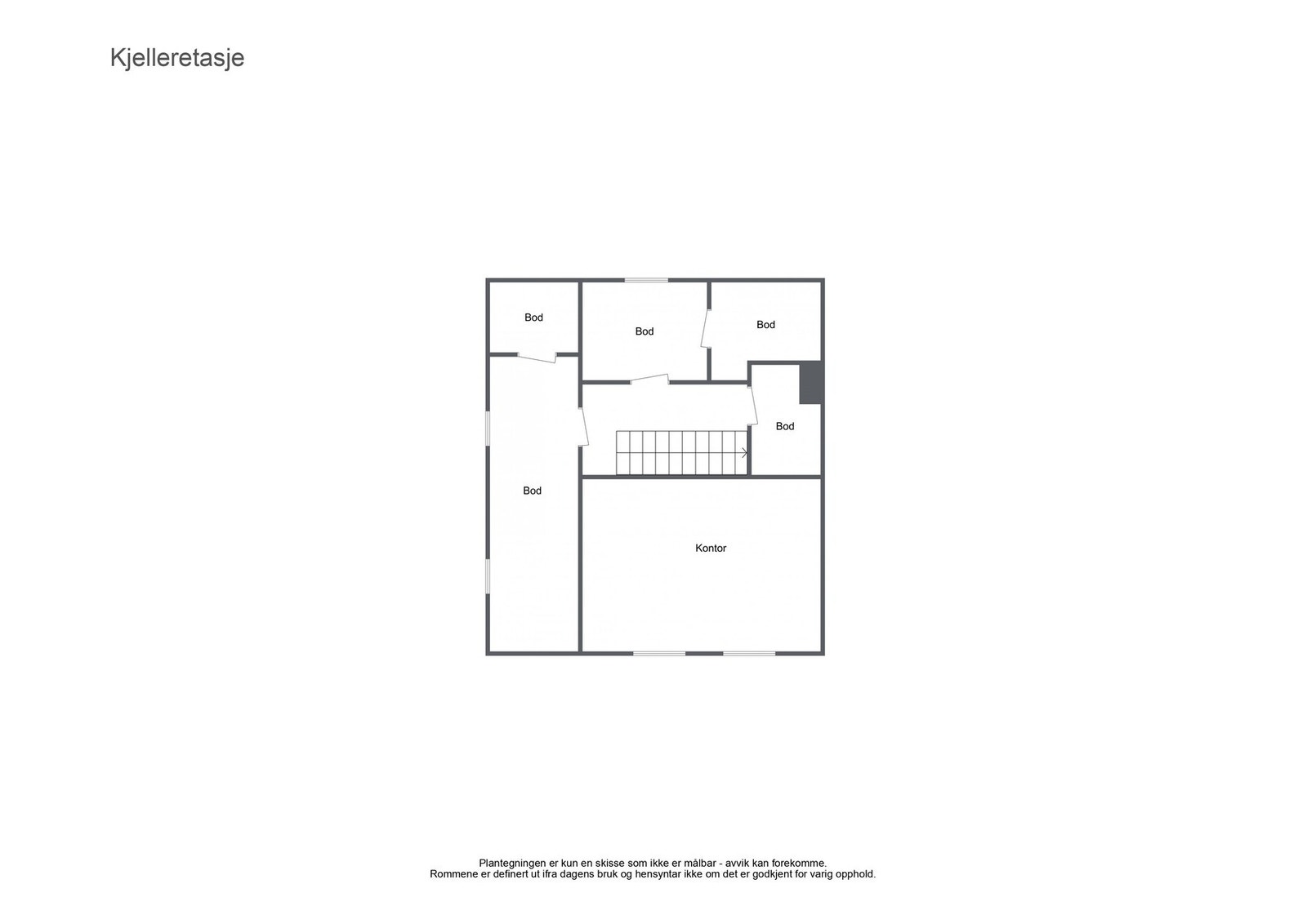Plan kjeller Galleribilde