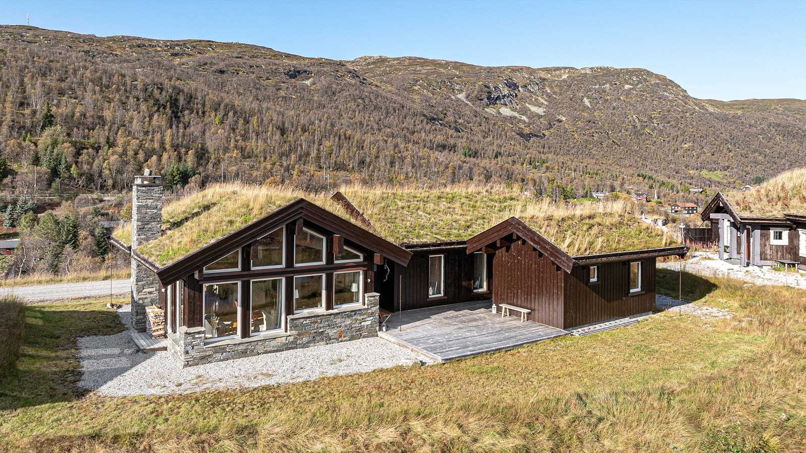 Velkommen til Arburyggen 4 - En eksklusiv og særpreget fjellhytte med en flott beliggenhet og eget anneks Galleribilde