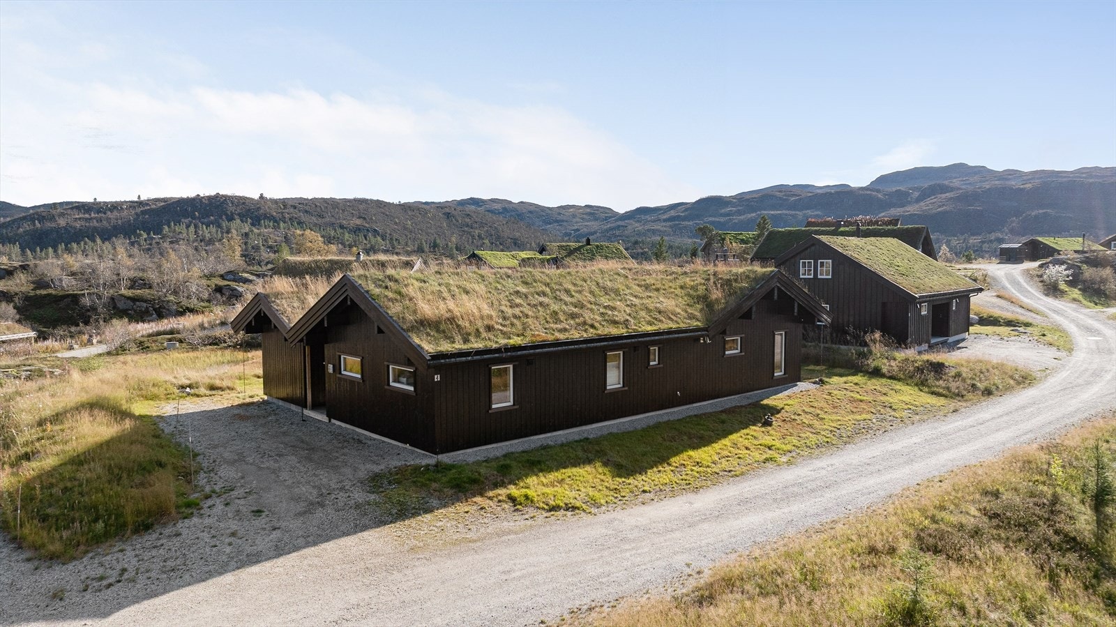 Meget gjennomført og flott hytte som må sees for rett inntrykk. Galleribilde