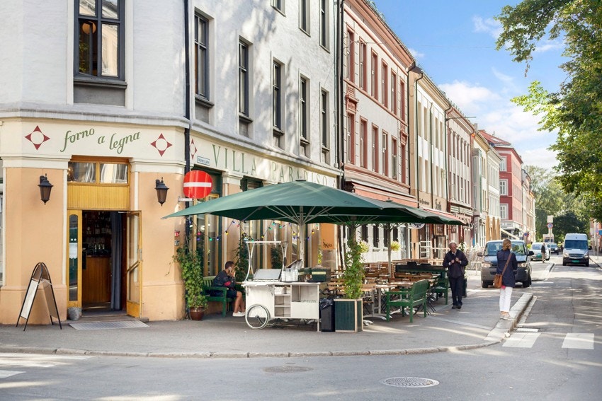 Det er flere gode restaurantadresser i nabolaget. Galleribilde