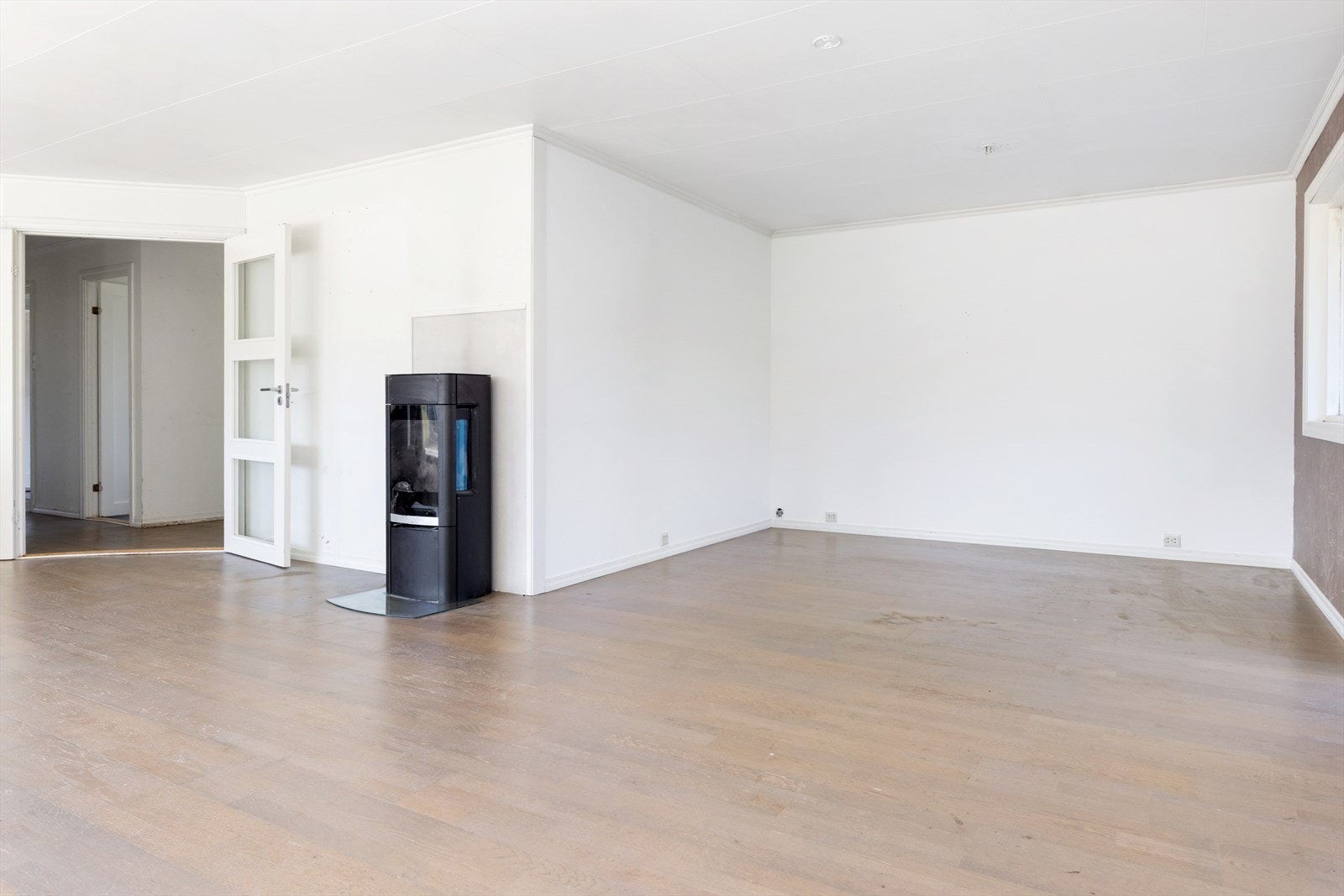 Åpen stue-kjøkkenløsning. Galleribilde