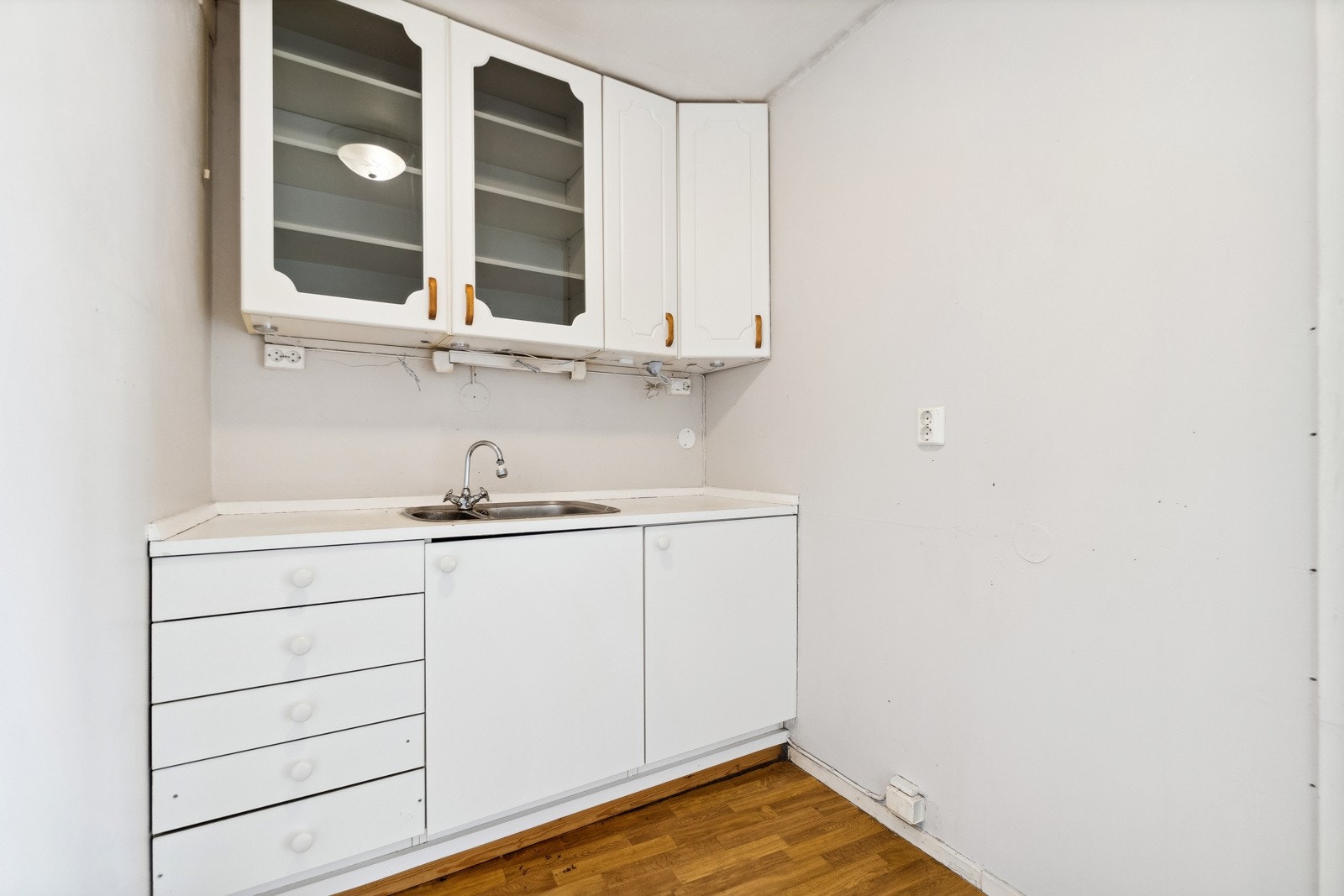 I et eget hjørne av stuearealet finner du kjøkkenet. Galleribilde