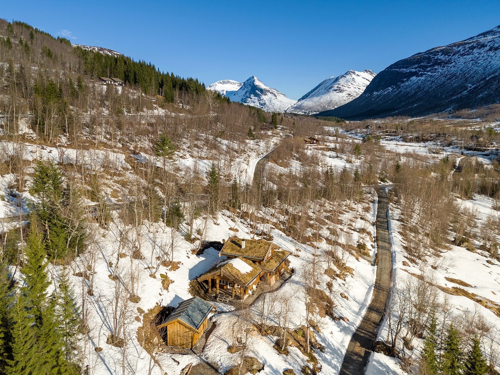 Dronefoto Galleribilde