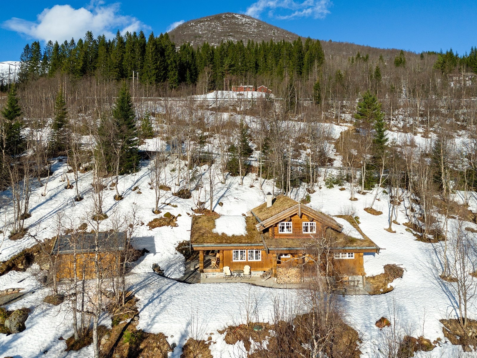 Dronefoto Galleribilde