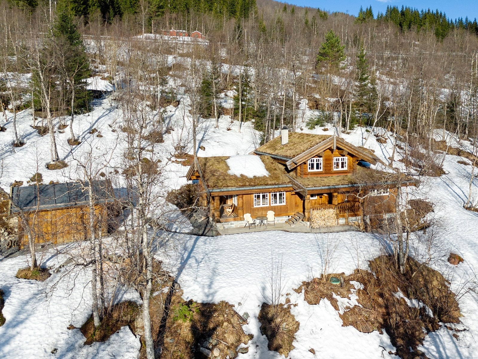 Dronefoto Galleribilde