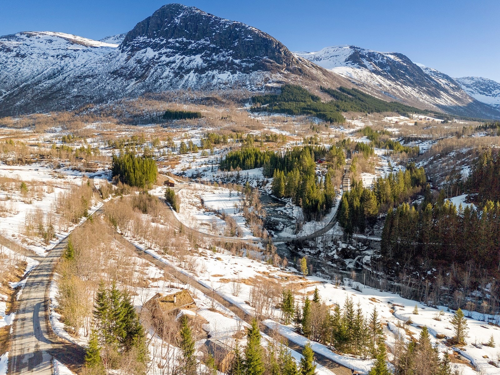 Dronefoto Galleribilde