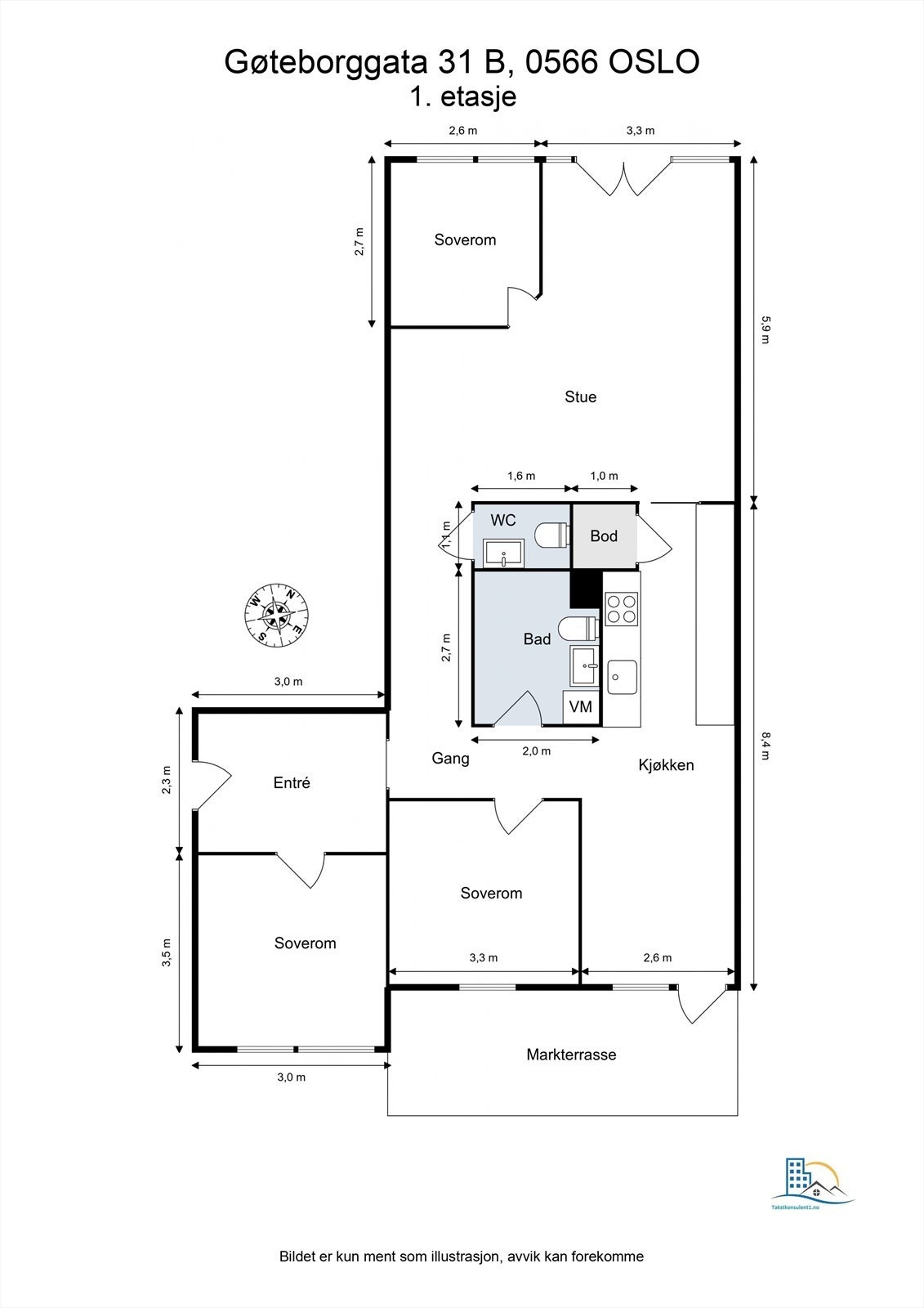 Plantegning. Galleribilde